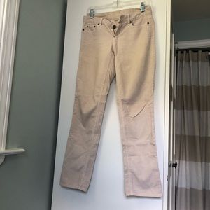 J. Crew tan corduroy pants